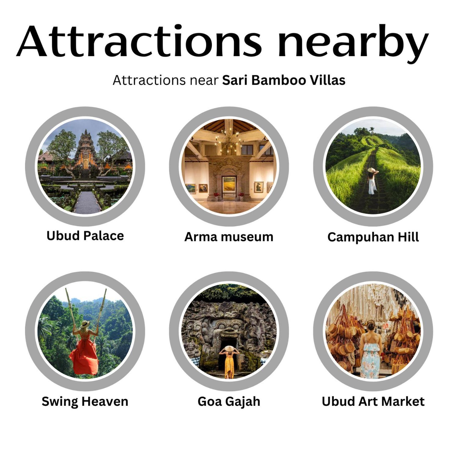 Sari Bamboo Villas Ubud Zewnętrze zdjęcie